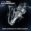 image9006 LED Bulbs 50000LM Super Bright Real 11 Design 6500K Cool White Daytime Running Light Modules 5 Min Quick Plug and Play IP68 HB4 Light Bulb for Stock Halogen Replacement Pack of 2H49003