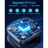 imageFAHREN 2025 Mini Wireless Carplay Adapter for Apple iPhone 2in1 Car Play Android Auto Adapter Convert Wired CarPlay to Wireless Zero Latency AutoConnection for iOS 10 ampamp Android 11