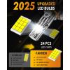 imageFAHREN 2025 Upgraded H11H9H8 LED Bulbs 80000LM 1000 UltraBright Real 11 Mini Size H11 Light Bulb Halogen Replacement 6500K Cool White Quick Install No Adapter Needed Pack of 29012HIR2