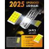 imageFAHREN 2025 Upgraded H11H9H8 LED Bulbs 80000LM 1000 UltraBright Real 11 Mini Size H11 Light Bulb Halogen Replacement 6500K Cool White Quick Install No Adapter Needed Pack of 2H11H8H9