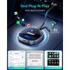 imageFAHREN 3rdGen Wireless CarPlay Adapter for iPhoneampamp Android Auto AI Magic Box Support NetflixYouTube Mini Car Play Wireless Adapter Plug ampamp Play Fit with iPhone 8iOS10Android 11
