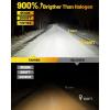imageFAHREN H11 9005 Light Bulbs Combo 900 Super Brighter 6500K H9 H8 HB3 Driving Light Bulbs with Fan Plug and Play OffRoad Use or Fog Light Pack of 4H11H9H8