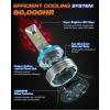 imageFAHREN H11 9005 Light Bulbs New ampamp UltraBright 6500K with Cooling Fan 9005HB3 H11H9H8 Fog Bulb 360 Adjustable CANbus Ready Pack of 4