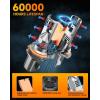 imageFAHREN H11 9005 Light bulbs combo UpgradedampampBrightest 60000LM 900 Super Bright H9 H8 HB3 offRoad Use or Fog light Bulbs 6500k White NonPolarity Plug and Play Pack of 49007HB5