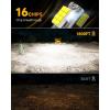 imageFAHREN H11 9005 Light bulbs combo UpgradedampampBrightest 60000LM 900 Super Bright H9 H8 HB3 offRoad Use or Fog light Bulbs 6500k White NonPolarity Plug and Play Pack of 49012