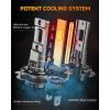imageFAHREN H11 9005 Light bulbs combo UpgradedampampBrightest 60000LM 900 Super Bright H9 H8 HB3 offRoad Use or Fog light Bulbs 6500k White NonPolarity Plug and Play Pack of 4H7