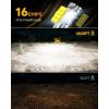imageFAHREN H11 9005 Light bulbs combo UpgradedampampBrightest 60000LM 900 Super Bright H9 H8 HB3 offRoad Use or Fog light Bulbs 6500k White NonPolarity Plug and Play Pack of 4H1