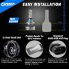 imageFAHREN H11H8H16 LED Fog Light Bulbs16000LM 800 Brightness Upgraded 6500K Cool White Light60000HRS Lifespan H8 H16 Replacement Fog Bulbs Nonpolarity Play and Plug Pack of 29005