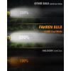 imageFAHREN H11H8H16 LED Fog Light Bulbs16000LM 800 Brightness Upgraded 6500K Cool White Light60000HRS Lifespan H8 H16 Replacement Fog Bulbs Nonpolarity Play and Plug Pack of 2H11H16