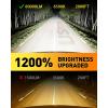 imageFAHREN H11H8H16 LED Fog Light Bulbs16000LM 800 Brightness Upgraded 6500K Cool White Light60000HRS Lifespan H8 H16 Replacement Fog Bulbs Nonpolarity Play and Plug Pack of 2H701
