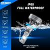 imageFAHREN H11H8H9 Light Bulb 40000LM Super Bright 6500K Cool White H11 Fog Light Bulb IP68 Waterproof Running Board Light Assemblies Pack of 2