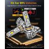 imageFAHREN H11H9H8 Light Bulb 46000LM Super Brighter 6500K Cool White H11 Off Road Light or Fog Light Bulbs CANbus Ready Pack of 290059006