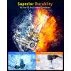 imageFAHREN H11H9H8 Light Bulb 46000LM Super Brighter 6500K Cool White H11 Off Road Light or Fog Light Bulbs CANbus Ready Pack of 290059006