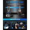 imageFAHREN H7 LED Light Bulbs 30000LM Super Brightness 11 Size No Adapter Needed Plug ampamp Play 6500k White with 16 CSP Chips Canbus Ready NonPolarity H7 Fog Bulb with Turbo Fan IP68 Pack of 2H1091459140