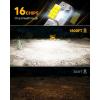 imageFAHREN Upgraded H139008 Bulb Modern ampamp Brightest 40000LM 6500K UltraBright Bulb 11 Mini Size No Adapter Required 9008 Fog Light bulb Quick Install Light Kit H13 bulbsPack of 2H119005