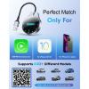 imageWireless CarPlay Adapter for Apple iPhone 2025 Upgraded 5X Fastest ampamp 2X More Stable Connection Mini Bluetooth CarPlay Dongle for iOS 10 ampamp Cars from 2016