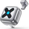 imageFAHREN 2025 Mini Wireless Carplay Adapter for Apple iPhone 2in1 Car Play Android Auto Adapter Convert Wired CarPlay to Wireless Zero Latency AutoConnection for iOS 10 ampamp Android 11