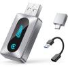 imageFAHREN 2025 Upgraded Wireless CarPlay Adapter for iPhoneBluetooth ampamp WiFi ConnectionCompatible with iOS 10 ampamp car from 2017No LagIncludes TypeC Adapter ampamp Extension Cable USB A