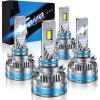 imageFAHREN H11 Fog Bulbs Upgraded 120W 60000LM H8H9 Bright Lighting Bulb 6500K Cool White IP68 WaterproofQuick Installation Pack of 29005 9006