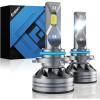 imageFAHREN H7 LED Light Bulbs 30000LM Super Brightness 11 Size No Adapter Needed Plug ampamp Play 6500k White with 16 CSP Chips Canbus Ready NonPolarity H7 Fog Bulb with Turbo Fan IP68 Pack of 29012HIR2