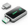 imageFAHREN Lastest Mini Wireless CarPlay AdapterBluetooth ampamp WiFi ConnectionPlugNPlayNo Lag for NavigationCompatible with iOS 10 ampamp Car 2016USBA Extension Cable ampamp TypeC AdapterP50