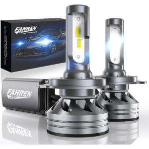 image9006 LED Bulbs 50000LM Super Bright Real 11 Design 6500K Cool White Daytime Running Light Modules 5 Min Quick Plug and Play IP68 HB4 Light Bulb for Stock Halogen Replacement Pack of 2H49003