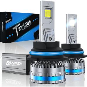 imageFAHREN H11 Fog Bulbs Upgraded 120W 60000LM H8H9 Bright Lighting Bulb 6500K Cool White IP68 WaterproofQuick Installation Pack of 29007HB5