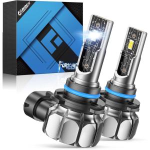 imageFAHREN H7 LED Light Bulbs 30000LM Super Brightness 11 Size No Adapter Needed Plug ampamp Play 6500k White with 16 CSP Chips Canbus Ready NonPolarity H7 Fog Bulb with Turbo Fan IP68 Pack of 2H1091459140