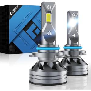 imageFAHREN H7 LED Light Bulbs 30000LM Super Brightness 11 Size No Adapter Needed Plug ampamp Play 6500k White with 16 CSP Chips Canbus Ready NonPolarity H7 Fog Bulb with Turbo Fan IP68 Pack of 29012HIR2