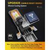 imageFAHREN 9005HB3 H11H8H9 Led Bulbs Combo  120000LM 1200 Super Brighter 2025 Updated Fog Light Bulbs 11 Mini Size 6500K Cool White Quick Install True Plug ampamp Play Pack of 49008H13