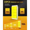 imageFAHREN 9005HB3 H11H8H9 Led Bulbs Combo  120000LM 1200 Super Brighter 2025 Updated Fog Light Bulbs 11 Mini Size 6500K Cool White Quick Install True Plug ampamp Play Pack of 4H119005