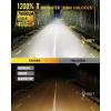imageFAHREN 9005HB3 H11H8H9 Led Bulbs Combo  120000LM 1200 Super Brighter 2025 Updated Fog Light Bulbs 11 Mini Size 6500K Cool White Quick Install True Plug ampamp Play Pack of 4H7