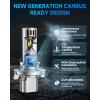 imageFAHREN H139008 Bulb 40000LM Ultra Brightness Real 11 Size Canbus Ready Wireless Plug and Play 6500K White Fog Light Bulbs Cooling Fan 70000H Lifespan Pack of 2