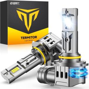 imageFAHREN H7 fog light bulbs 60000LM 12X Upgraded Brightness 70000 Hours Lifespan Real 11 Halogen Mini Size 6500K Cool White 11 Mini Size Plug and Play Pack of 4 2025 Updated9006 HB4