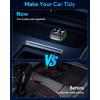 imageUltra Mini Android Auto ampamp CarPlay Wireless Adapter Latest A9 Chip 58GHZ WiFi 54 Bluetooth 35s Auto Connect USBCUSBAExtension Cable Compatible with iOS10 Android 10 CEROHSFCCBlackD