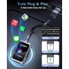 imageFAHREN 2025 Upgraded Wireless CarPlay Adapter for iPhone Fastest ampamp Stablest 5G WiFi ampamp 54 Bluetooth Apple CarPlay Dongle with RGB Light Seamless Carplay Compatible with iPhone 8 Cars from 2017Z1 CARPLAY
