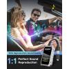 imageFAHREN 2025 Upgraded Wireless CarPlay Adapter for iPhone Fastest ampamp Stablest 5G WiFi ampamp 54 Bluetooth Apple CarPlay Dongle with RGB Light Seamless Carplay Compatible with iPhone 8 Cars from 2017Z1 CARPLAY