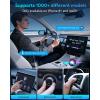 imageFahren Wireless CarPlay Adapter for iPhone AppleUltra Mini60 Reduced Size2025 2in1 Android Auto Adapter 3X Automatic Connection Plug and Play Compatible with iOS 10 Android 11