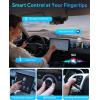 imageFAHREN Super Mini Wireless CarPlay Adapter Latest UpgradedBluetooth Apple Car Play Dongle Zero Latency Stable Connection Compatible with iPhone 6 ampamp Android Auto 10 Cars from 2017 USBTypeC