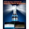 imageFAHREN Lastest ampamp Upgraded h7 bulbs120W 40000LM output brighter 900 Brightness 6500K White h7 fog bulbsNo Adapter RequiredPlug and Play Pack of 29007