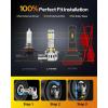imageFAHREN H11H8H9 Fog Light Bulbs 70000LM Brightness 6500K Cool White Plug and Play 11 Halogen Size IP68 Waterproof Pack of 29006 HB4