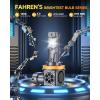 imageFAHREN  H7  Bulbs  Latest ampamp Brightest 50000LM 1200 Ultra Brighter 11 Mini Size 6500K H7 Fog Light Bulbs No Adapter Required PlugNPlay NonPolarity Pack of 2H11H9H8