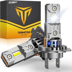 imageFAHREN Ultra Bright H11 Bulbs  H11H8H9 Lights 13X Brighter HighFocus LEDSafe Night Driving 6500K Cool White H16 Fog LightLow Noise Advanced Cooling80000Hrs LifePack of 2 HIDH7