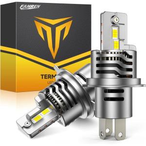 imageFAHREN Ultra Bright H11 Bulbs  H11H8H9 Lights 13X Brighter HighFocus LEDSafe Night Driving 6500K Cool White H16 Fog LightLow Noise Advanced Cooling80000Hrs LifePack of 2 HIDH49003