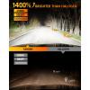 imageFAHREN H11H8H9 9005HB3 LED Bulbs Combo 100000LM 1200 Brighter 9005 H11 Fog Light Bulbs with 6500K White HighPerformance 11 Size Running Board Light NonPolarity Pack of 49005H11