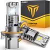 imageFAHREN 9008 Fog Bulbs Ultra Bright H139008 Bulbs 45000LM 6500K White Light Waterproof IP68 Easy Install Pack of 2