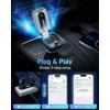 imageFAHREN Apple CarPlay Wireless Adapter Easy Plug and Play Setup  Seamlessly Connect Via Bluetooth Fast Auto Connection Support iOS 10
