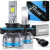 imageFAHREN 2026 Upgraded 9008 Fog Bulbs 120W 70000LM H13 Bulb 6500K Cool White Fog Lights Plug and Play Pack of 2